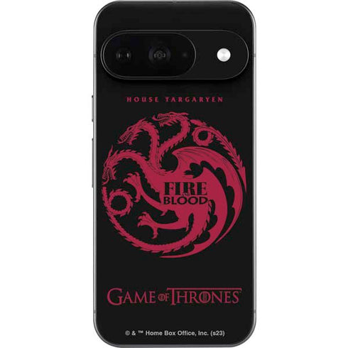 Game of Thrones: House Targaryen Google Pixel 9 Skin
